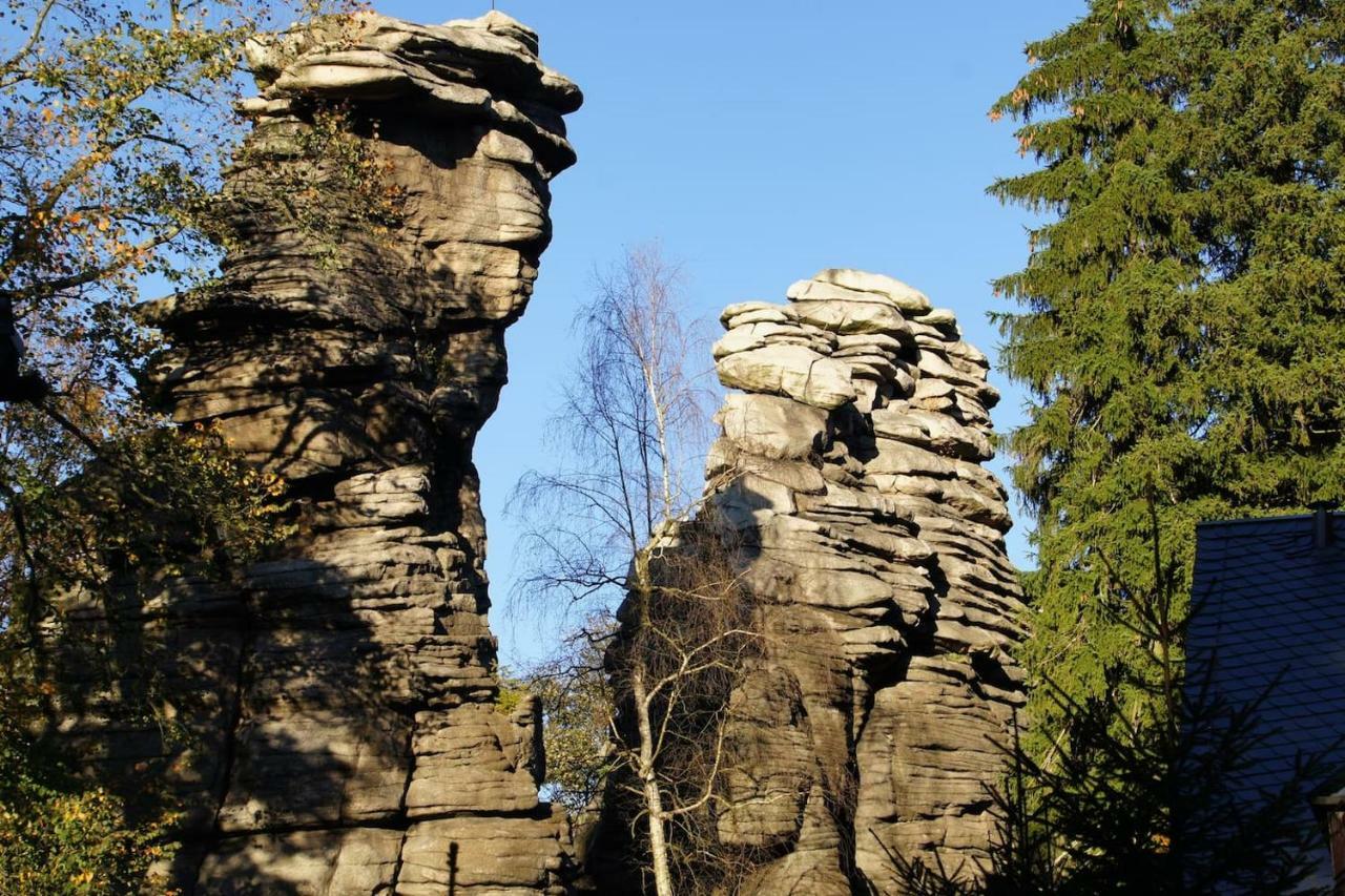Im Erzgebirge Wandern, Fahrrad Fahren Oder Entspannen Ehrenfriedersdorf Экстерьер фото